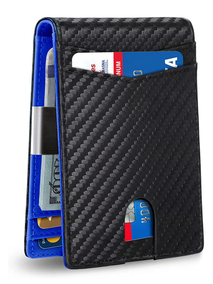 Stornfield | SafeSlim RFID Leather Men's Wallet – Compact, Thin & Safe