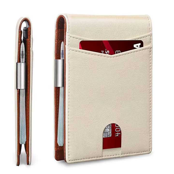 Stornfield | SafeSlim RFID Leather Men's Wallet – Compact, Thin & Safe
