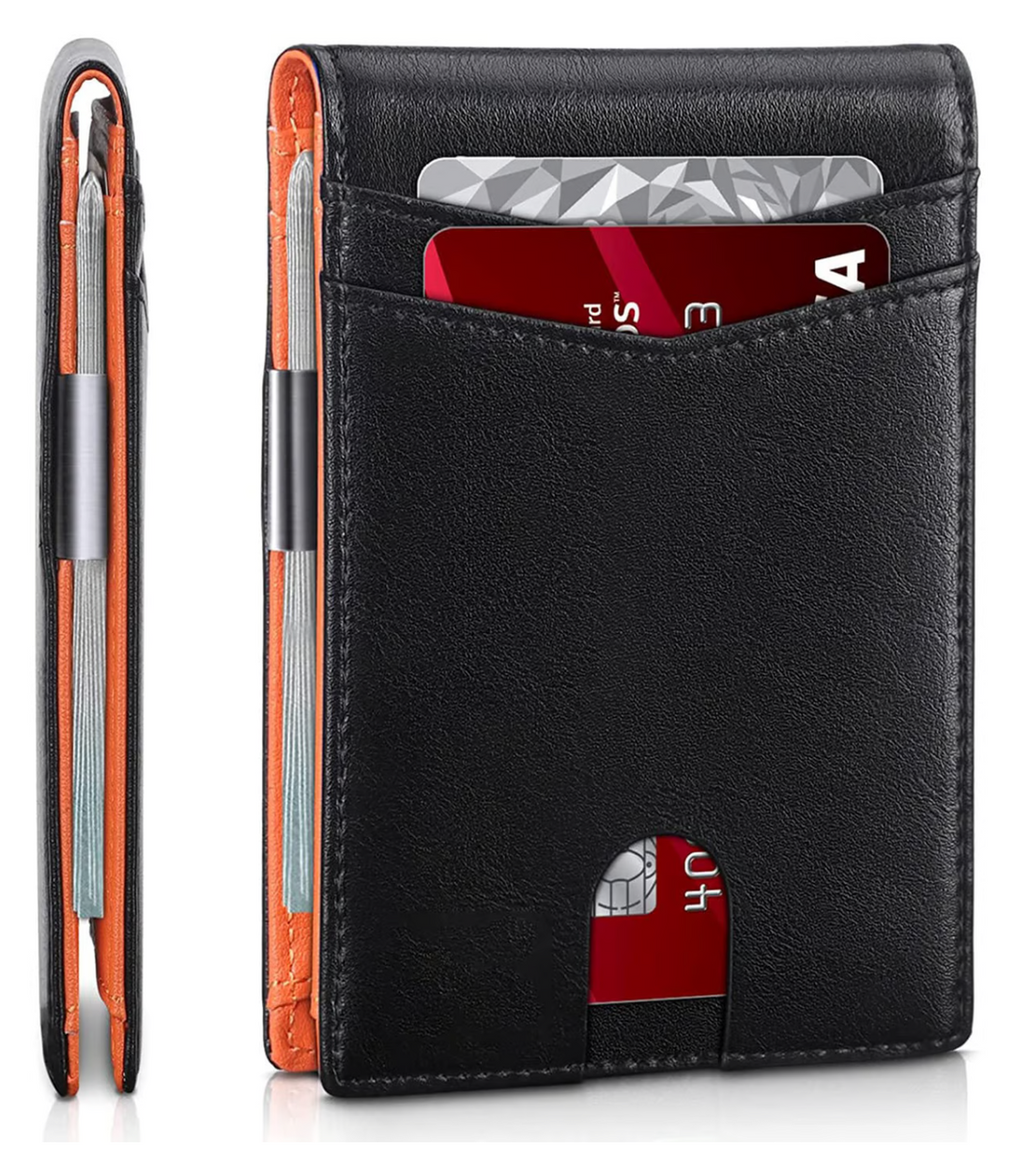 Stornfield | SafeSlim RFID Leather Men's Wallet – Compact, Thin & Safe