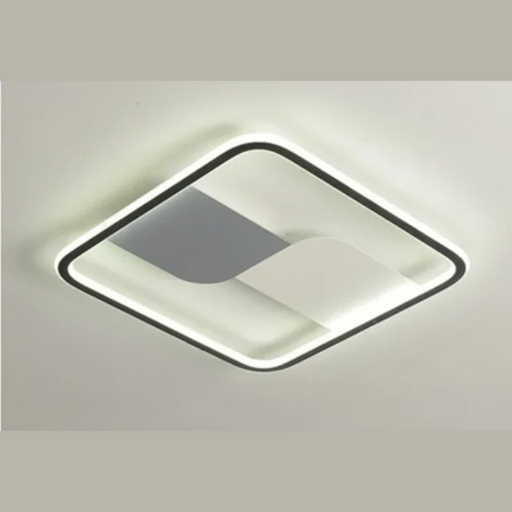 Modern LED ceiling light with round design – Dimmable for bedroom and living room | Stornfield