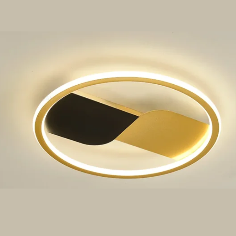 Modern LED ceiling light with round design – Dimmable for bedroom and living room | Stornfield