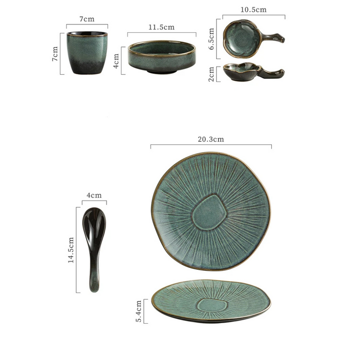 Ikari 5-Piece Dinnerware Set Stornfield