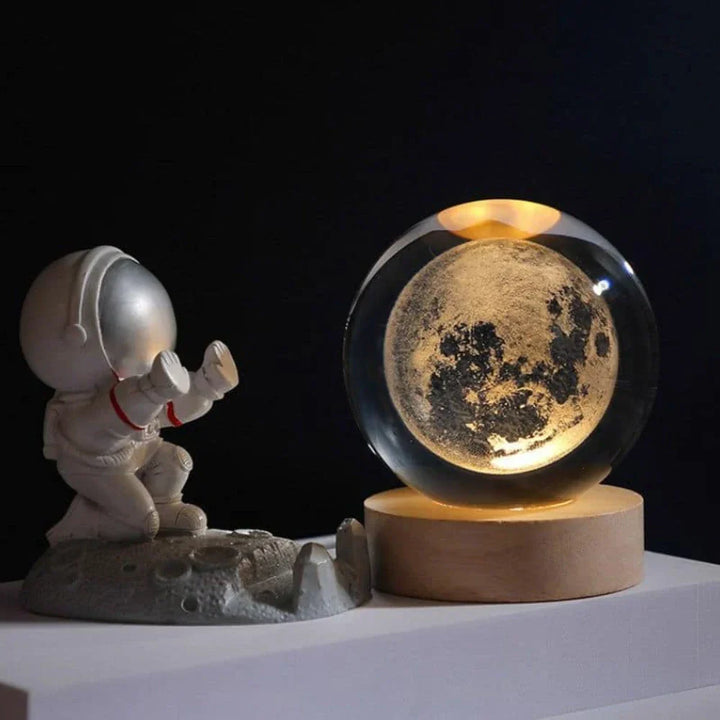 3D Engraved Crystal Sphere - Celestia | Stornfield