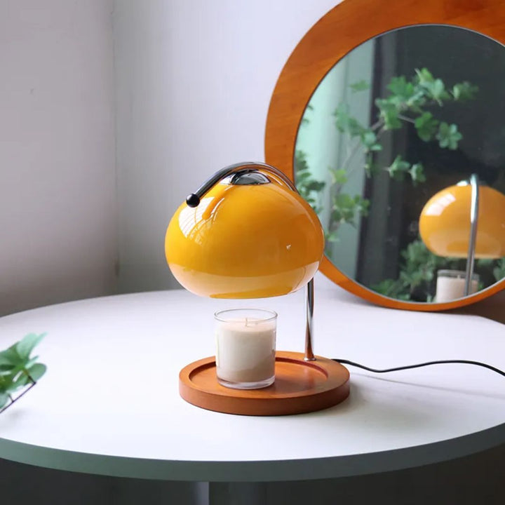Alyssa Retro Glass Table Lamp | Stornfield