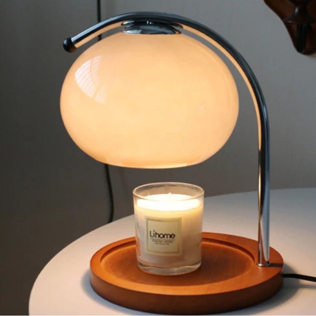 Alyssa Retro Glass Table Lamp | Stornfield