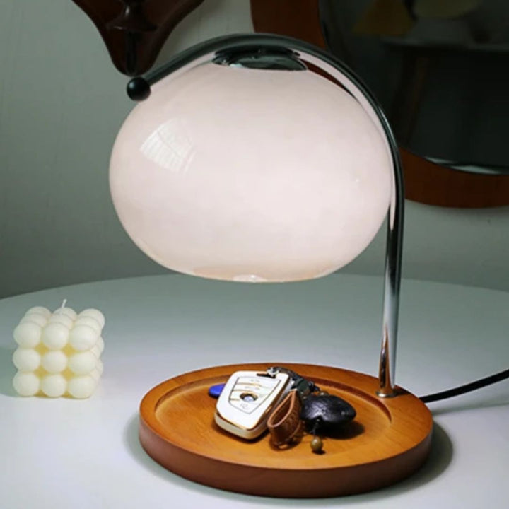 Alyssa Retro Glass Table Lamp | Stornfield