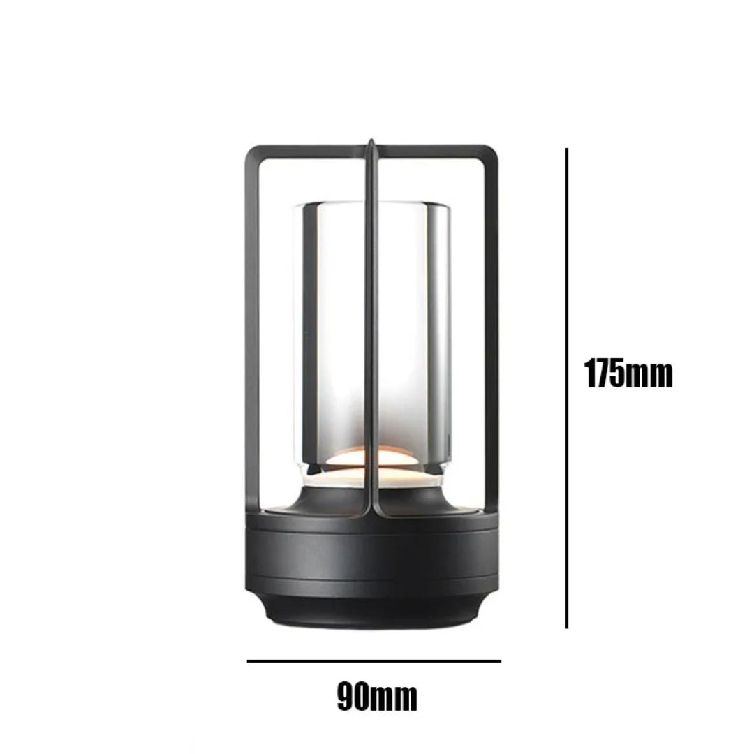 Clary LED Wireless Retro Metal Bar Desk Lamp | Stornfield