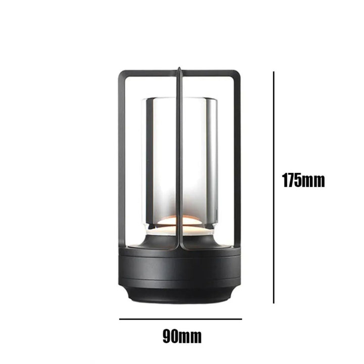 Clary LED Wireless Retro Metal Bar Desk Lamp | Stornfield