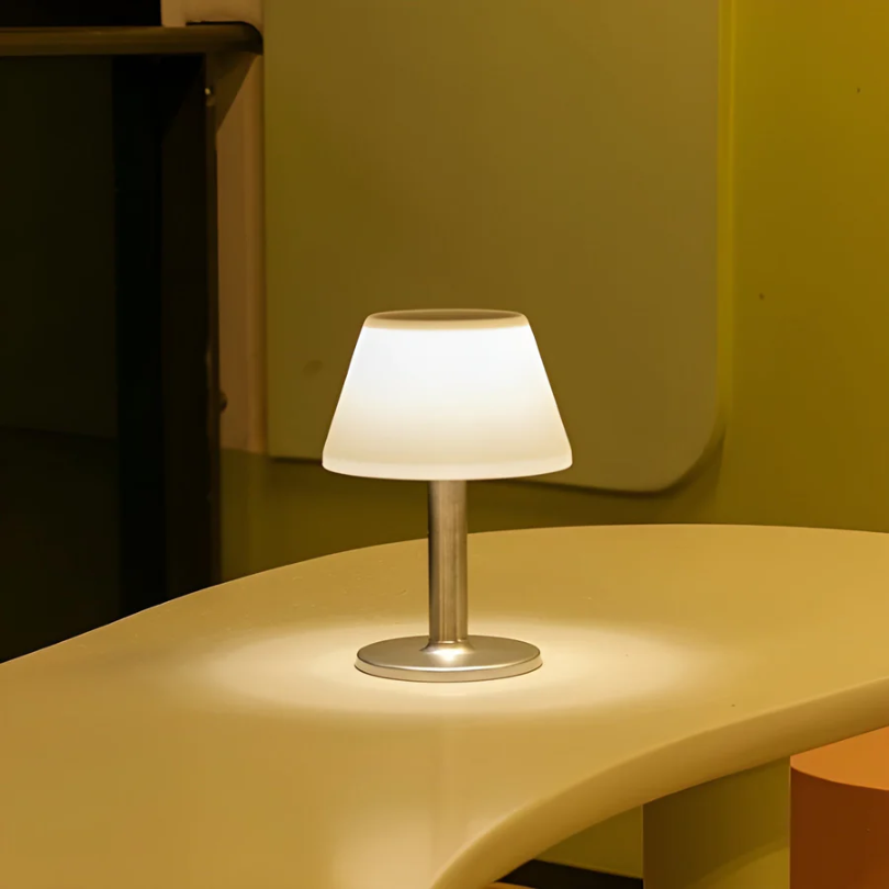 Stylish Solar Table Lamp - SolarLuxe | Stornfield