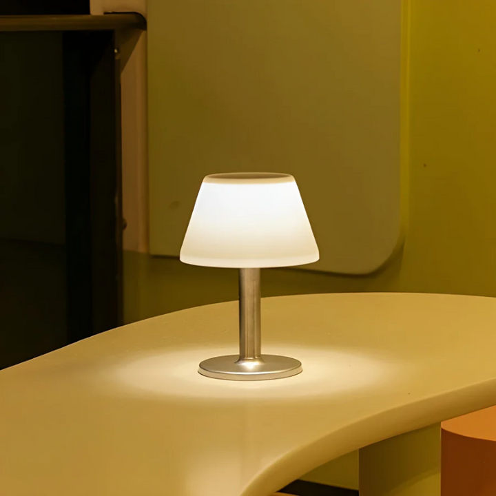 Stylish Solar Table Lamp - SolarLuxe | Stornfield