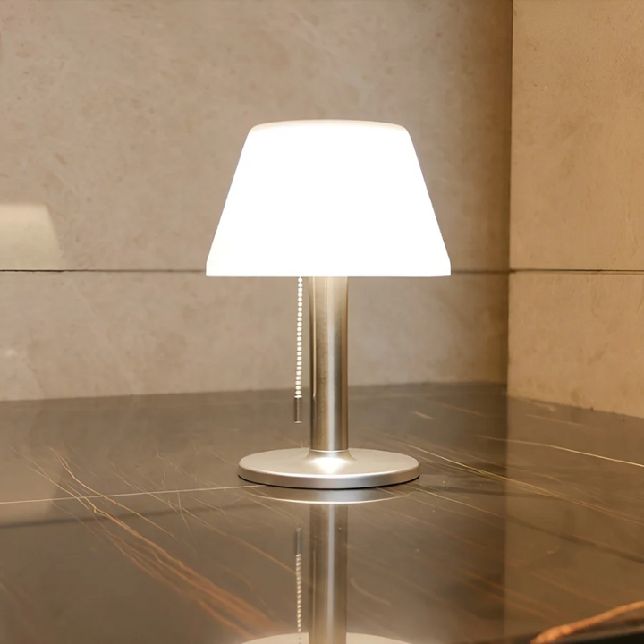 Stylish Solar Table Lamp - SolarLuxe | Stornfield