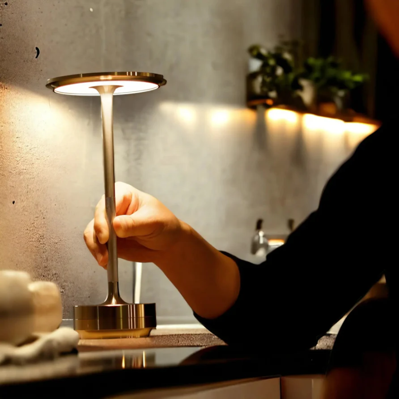 Atmospheric Luxury Table Lamp - LumoVibe | Stornfield