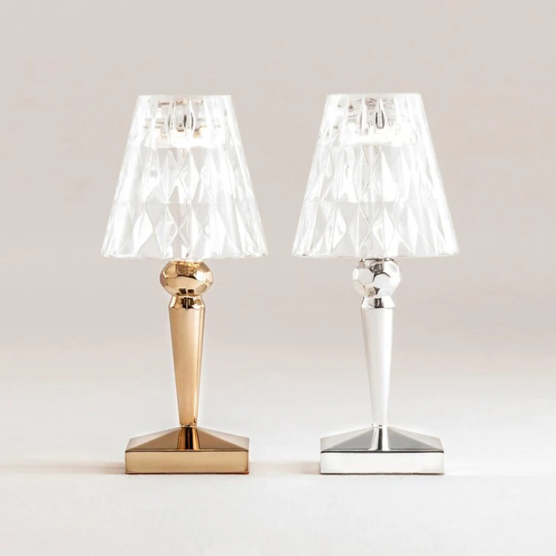 Chic Table Lamp with Crystal Design - CrystalLuxe | Stornfield