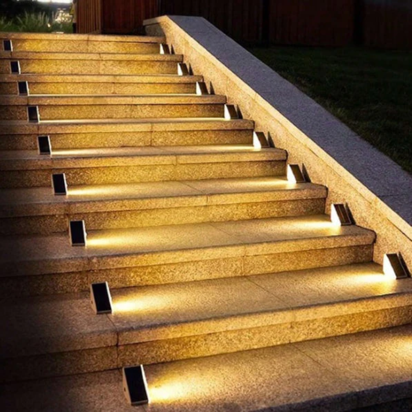 Solar-Powered Stair Lighting - SolarStep | Stornfield