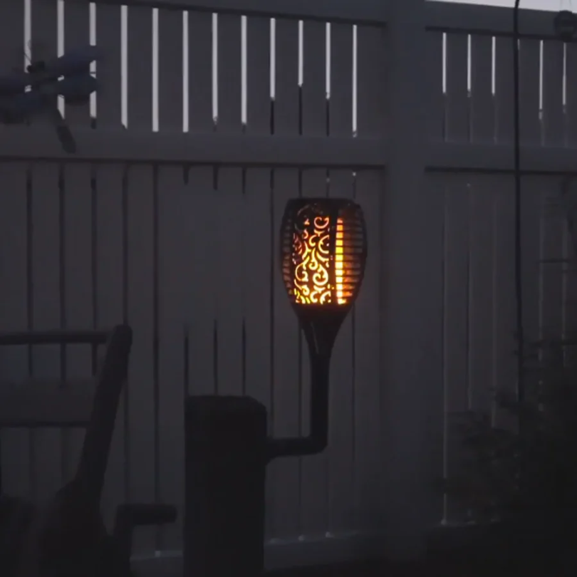 Garden Torches LED Lighting - SolarFlame | Stornfield