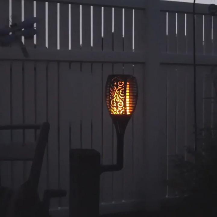 Garden Torches LED Lighting - SolarFlame | Stornfield