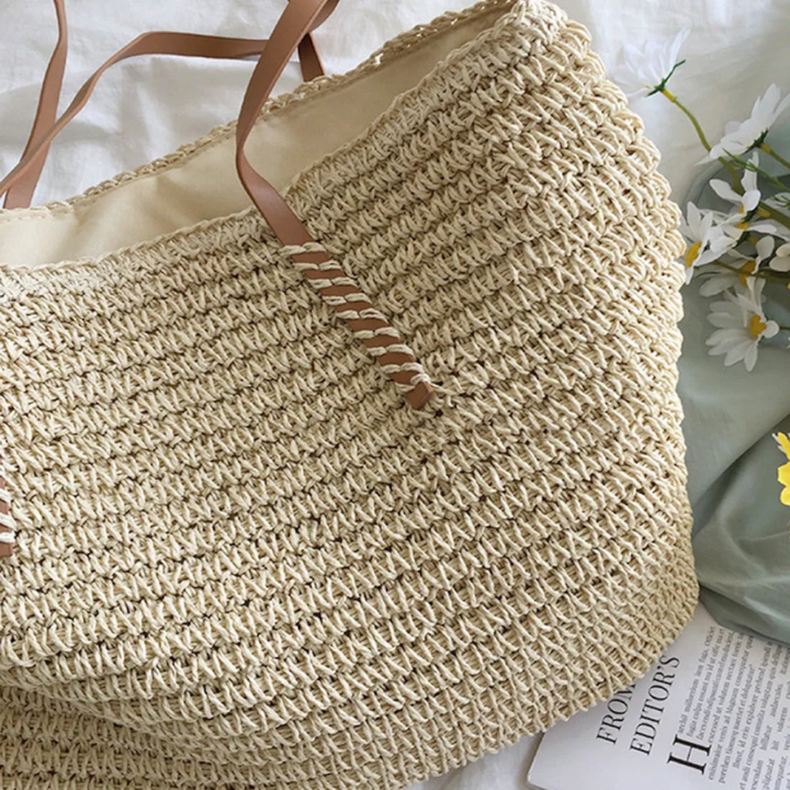 Spacious Handbag with Sturdy Shoulder Strap - TerraWoven | Stornfield