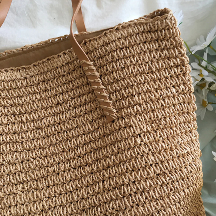 Spacious Handbag with Sturdy Shoulder Strap - TerraWoven | Stornfield