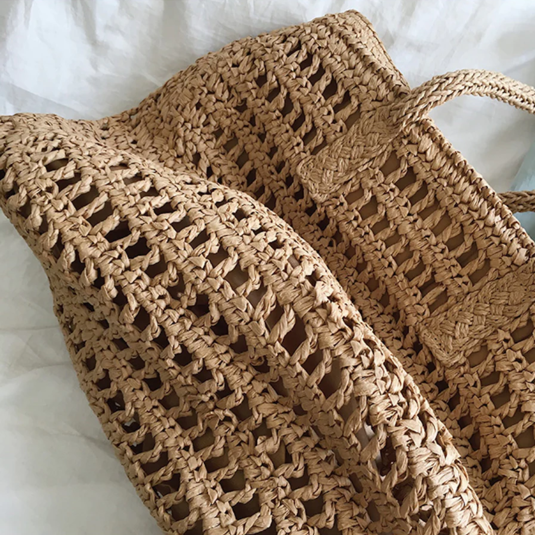 Stylish Woven Handbag for Women - BreezeTote | Stornfield
