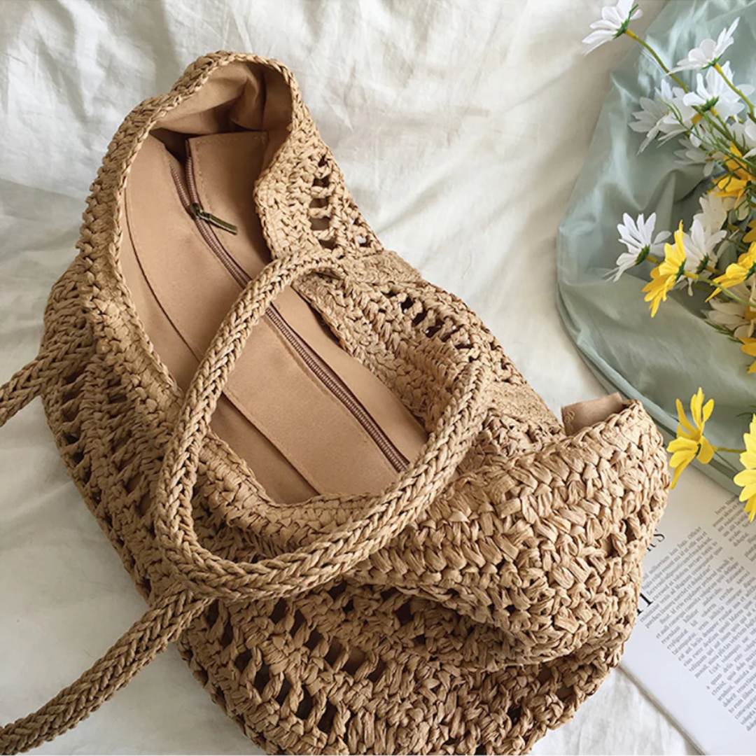 Stylish Woven Handbag for Women - BreezeTote | Stornfield