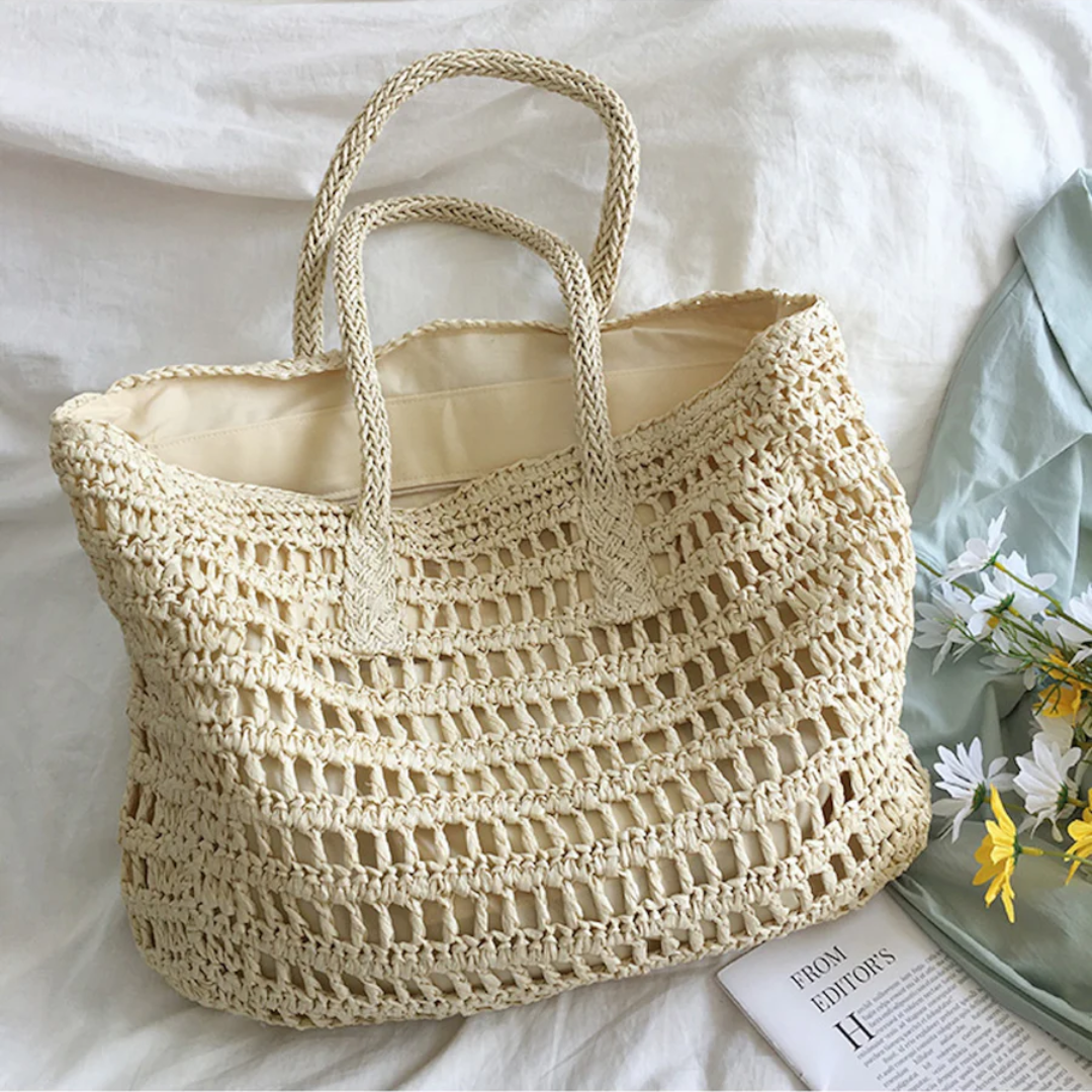 Stylish Woven Handbag for Women - BreezeTote | Stornfield