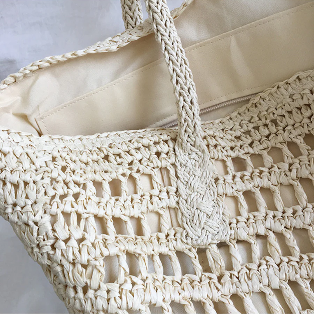 Stylish Woven Handbag for Women - BreezeTote | Stornfield