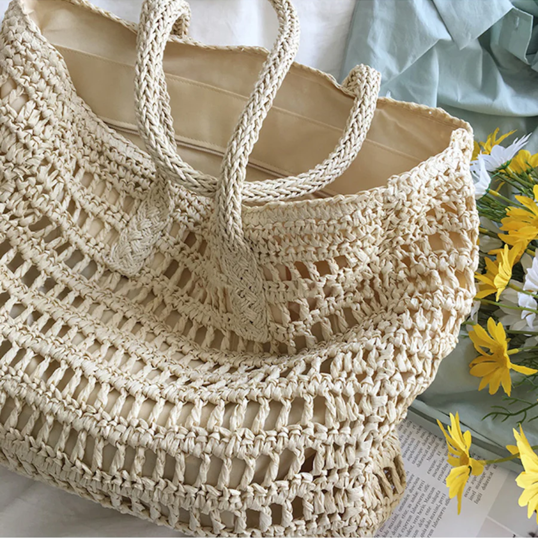 Stylish Woven Handbag for Women - BreezeTote | Stornfield