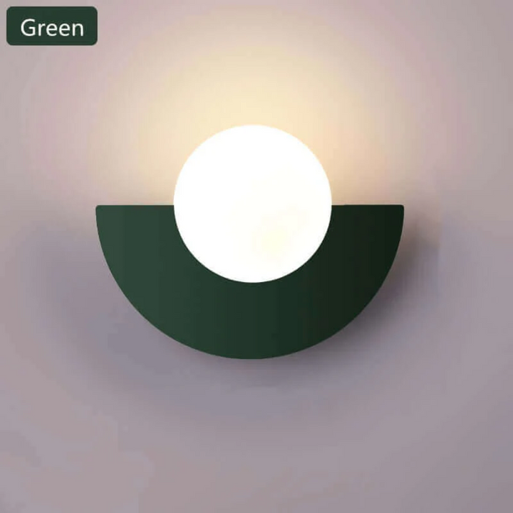 Metal Half Moon Wall Lamp - LunaMetal | Stornfield