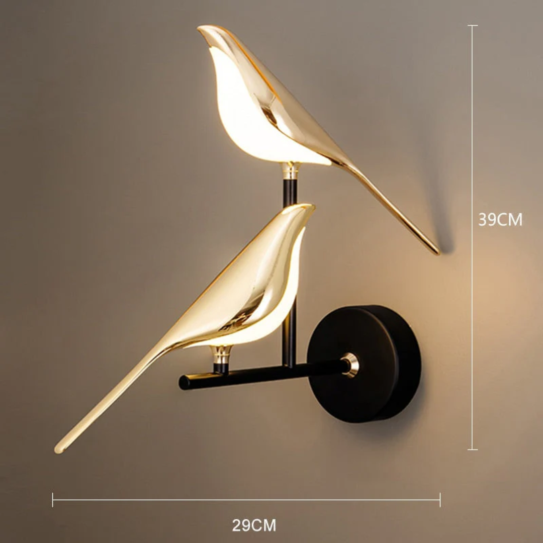Rotating LED Wall Lamp - LuminaBird | Stornfield