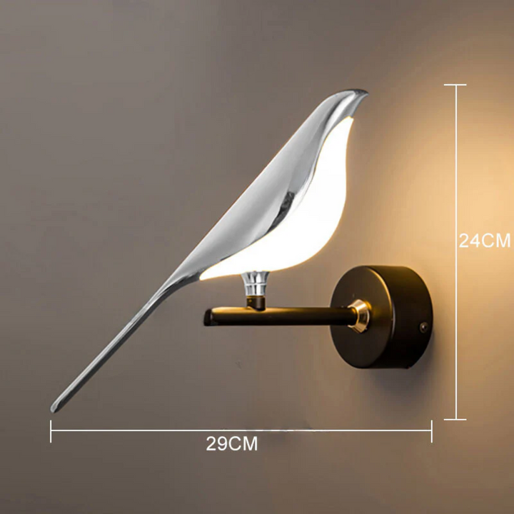 Rotating LED Wall Lamp - LuminaBird | Stornfield