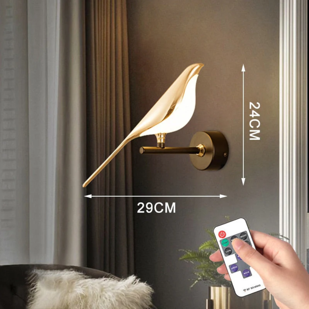 Rotating LED Wall Lamp - LuminaBird | Stornfield
