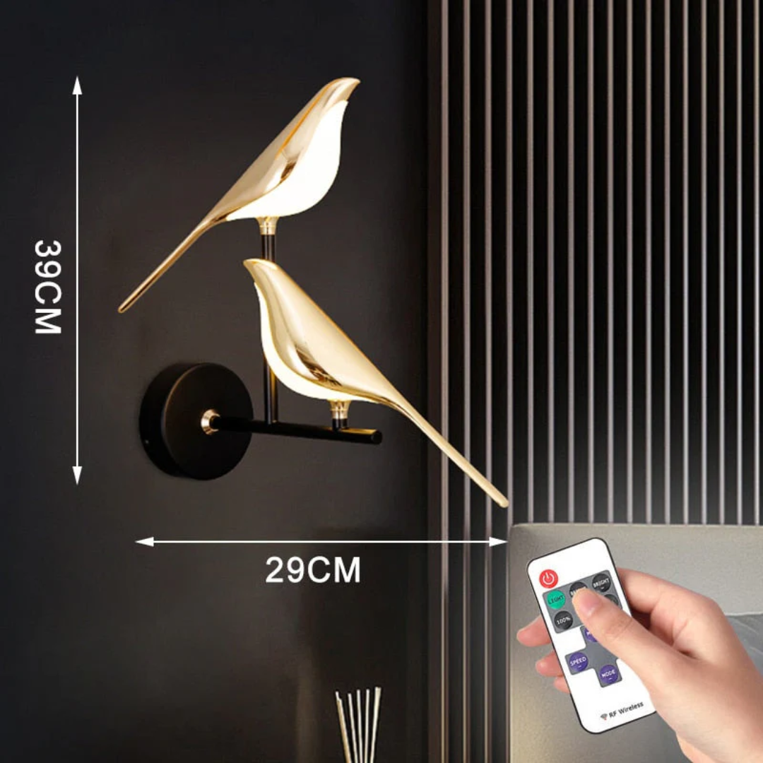 Rotating LED Wall Lamp - LuminaBird | Stornfield