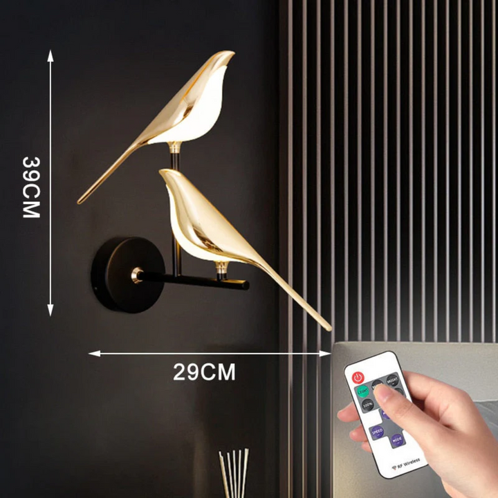 Rotating LED Wall Lamp - LuminaBird | Stornfield
