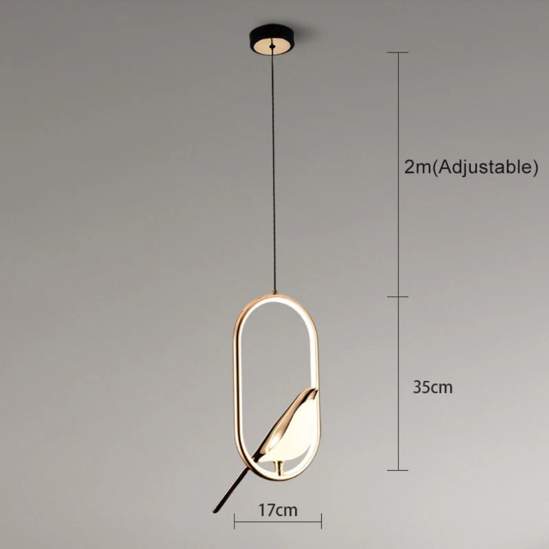 Rotating LED Wall Lamp - LuminaBird | Stornfield