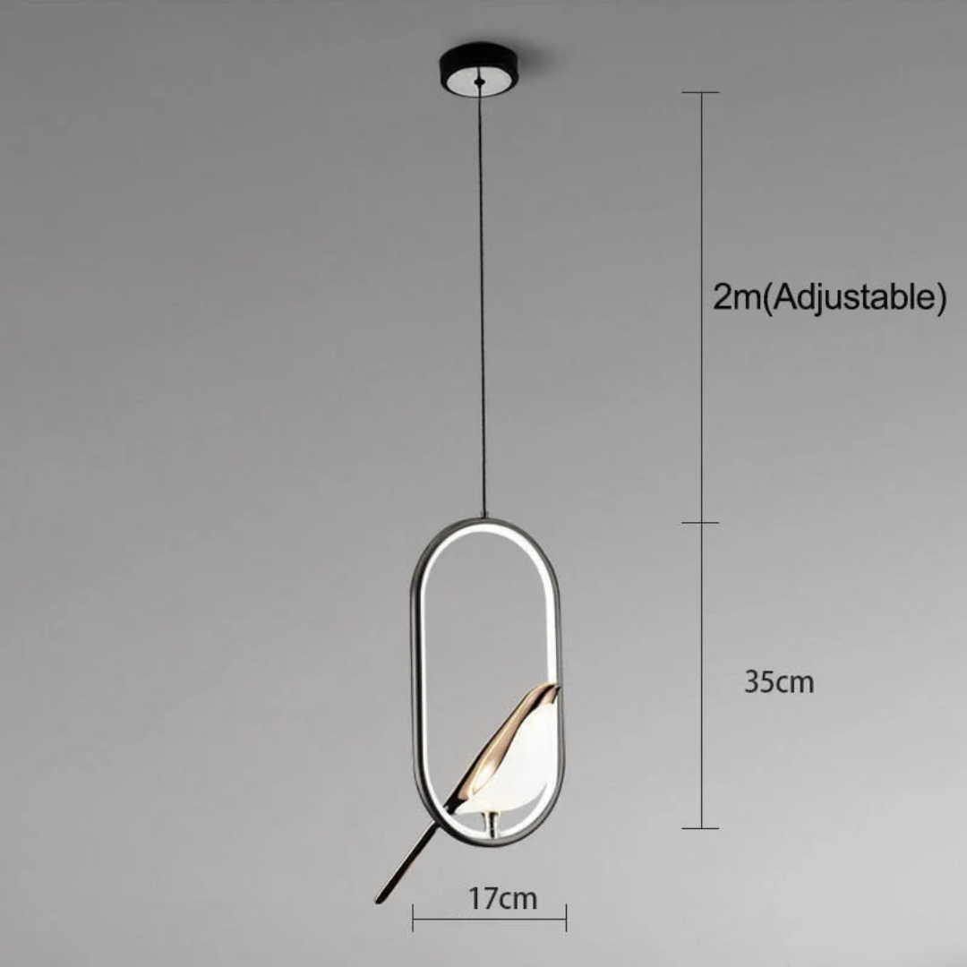 Rotating LED Wall Lamp - LuminaBird | Stornfield