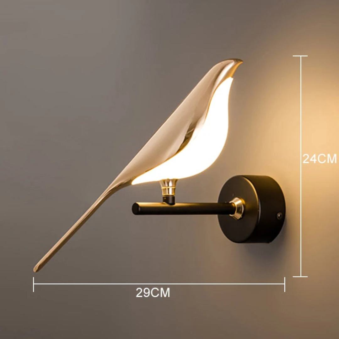 Rotating LED Wall Lamp - LuminaBird | Stornfield