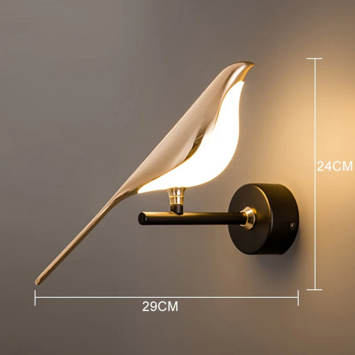 Rotating LED Wall Lamp - LuminaBird | Stornfield