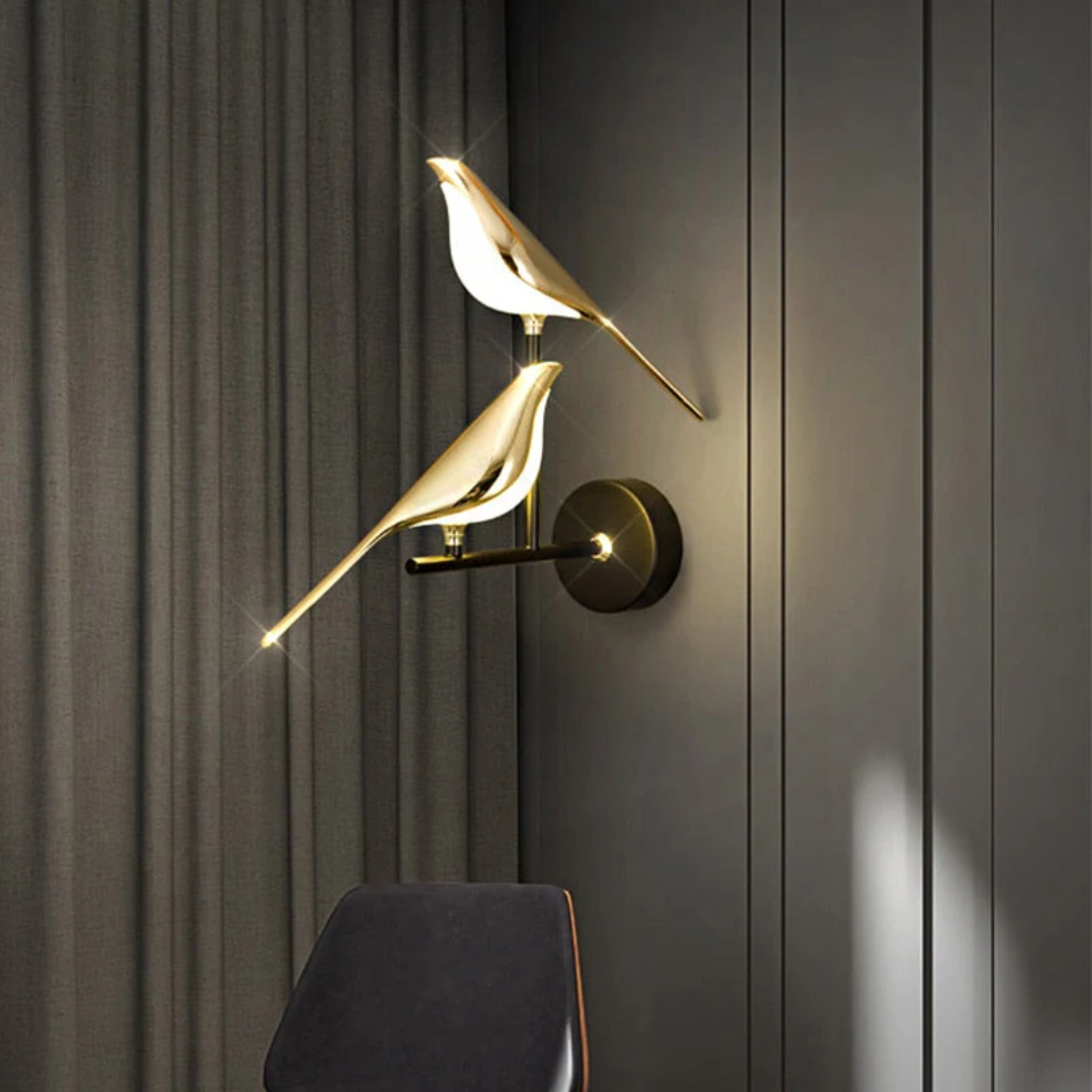 Rotating LED Wall Lamp - LuminaBird | Stornfield