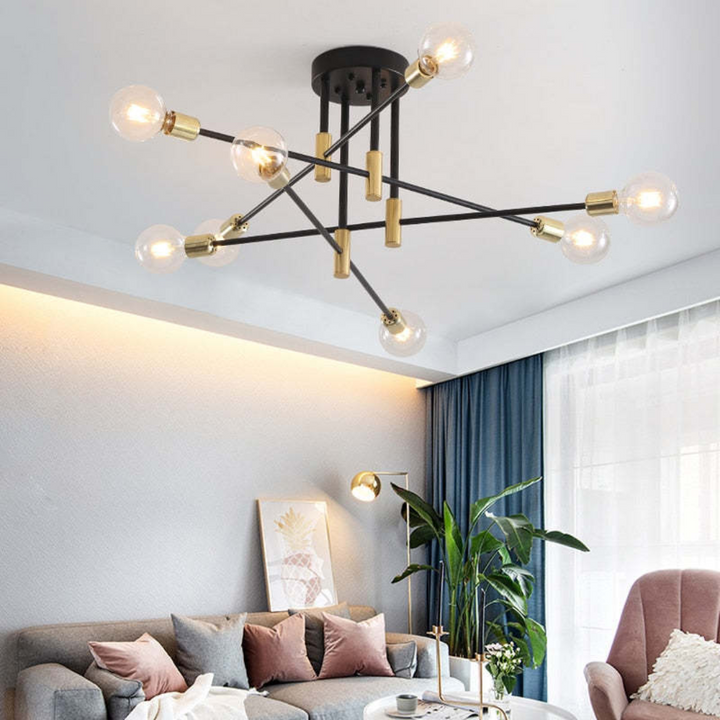 Modern LED Ceiling Lamp - Lumière Royale | Stornfield