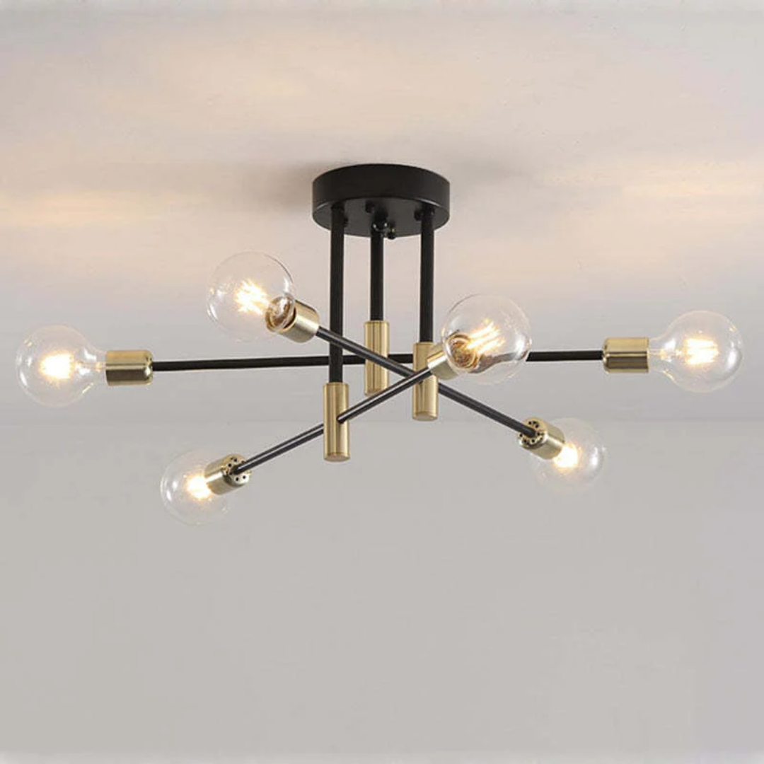 Modern LED Ceiling Lamp - Lumière Royale | Stornfield