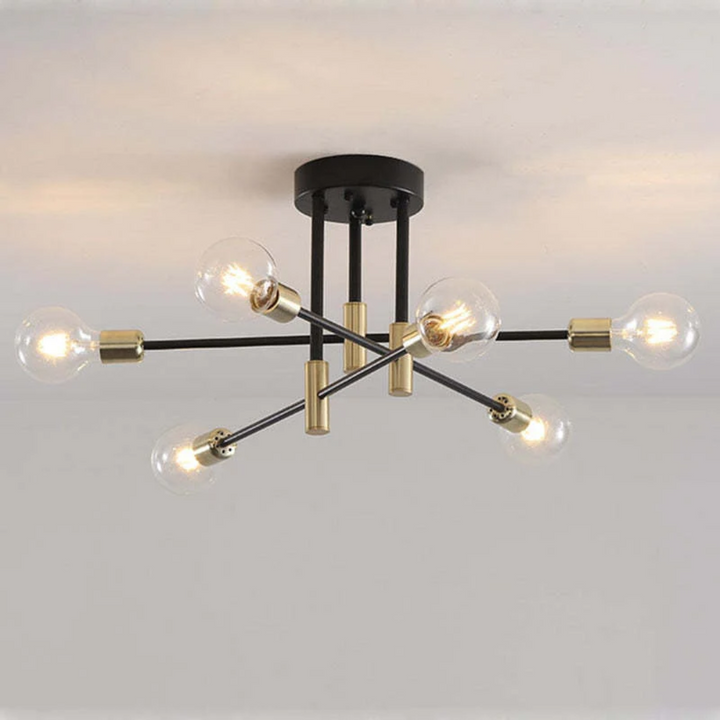 Modern LED Ceiling Lamp - Lumière Royale | Stornfield