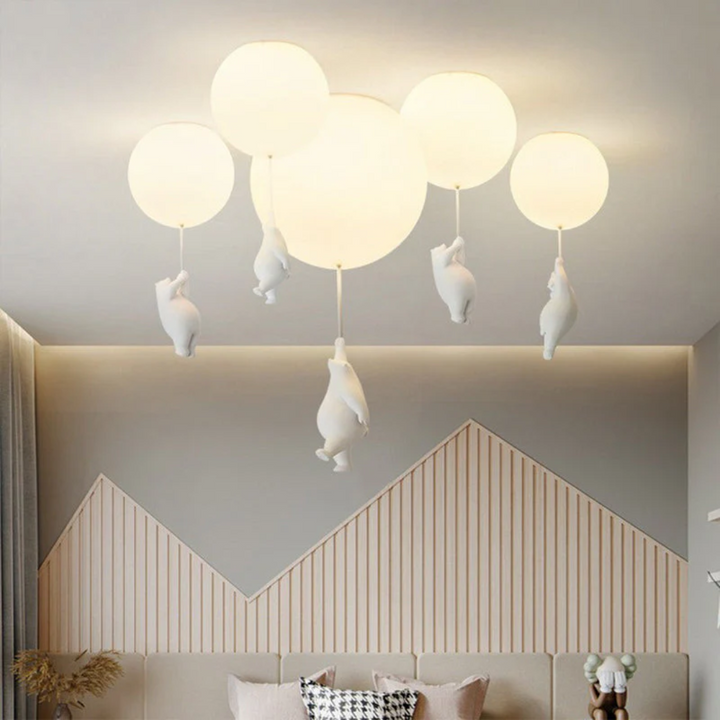 Fateh Ceiling Lamps Pendant Lamps Bear Balloon | Stornfield
