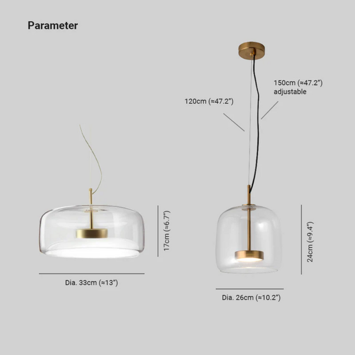 Retro LED Pendant Lamp - VintageGlow | Stornfield