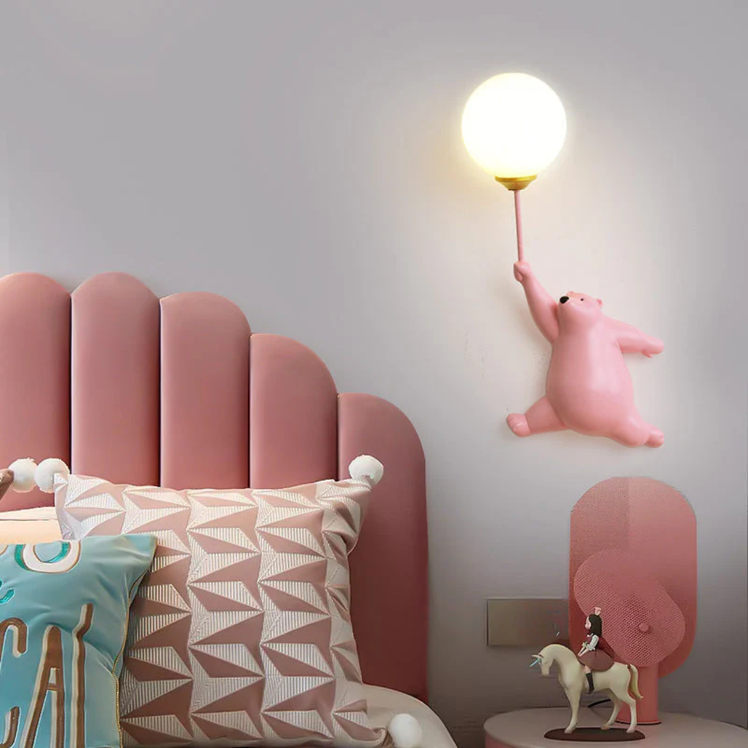 Designer Bear LED Wall Lamp - TeddyGlow | Stornfield