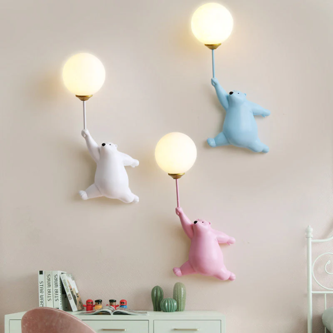 Designer Bear LED Wall Lamp - TeddyGlow | Stornfield