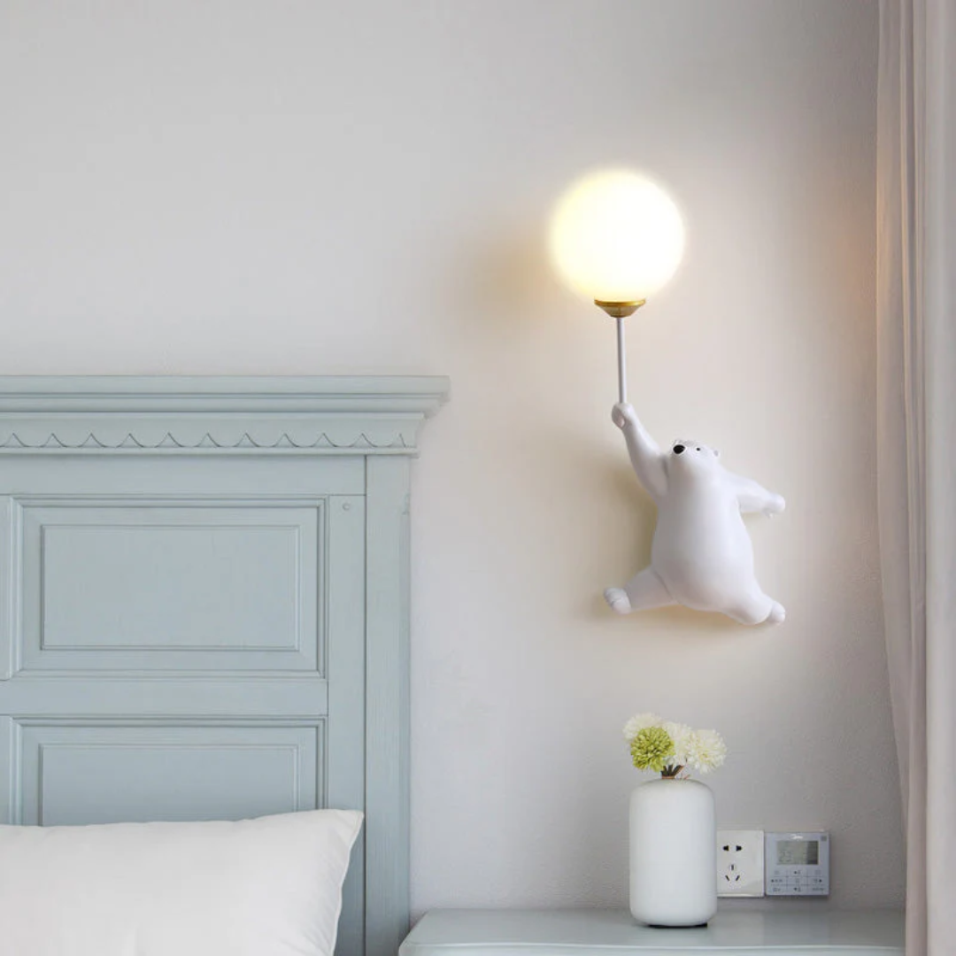 Designer Bear LED Wall Lamp - TeddyGlow | Stornfield