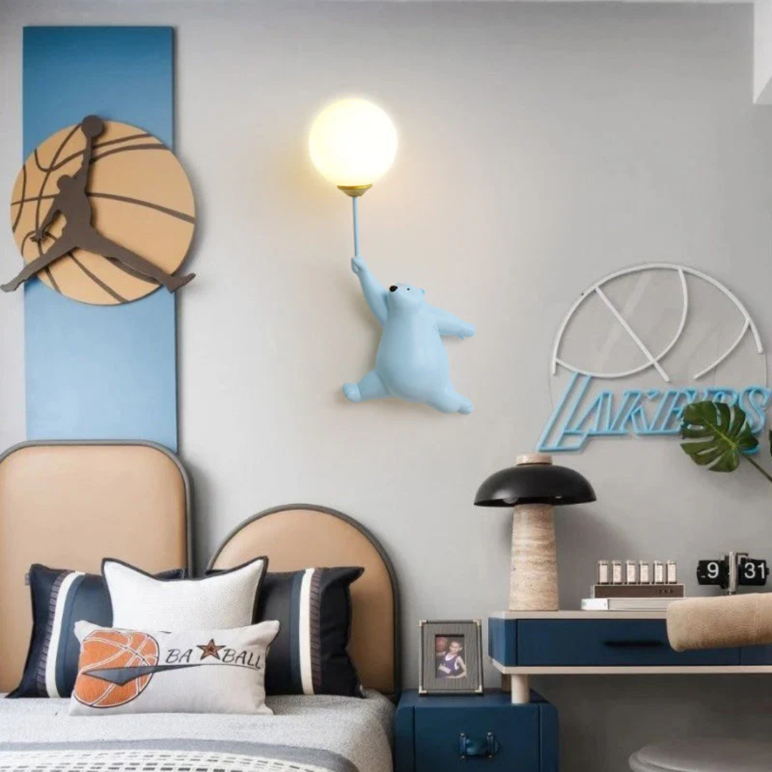 Designer Bear LED Wall Lamp - TeddyGlow | Stornfield