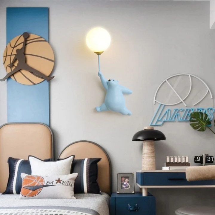 Designer Bear LED Wall Lamp - TeddyGlow | Stornfield