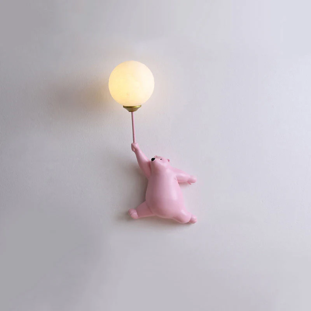 Designer Bear LED Wall Lamp - TeddyGlow | Stornfield