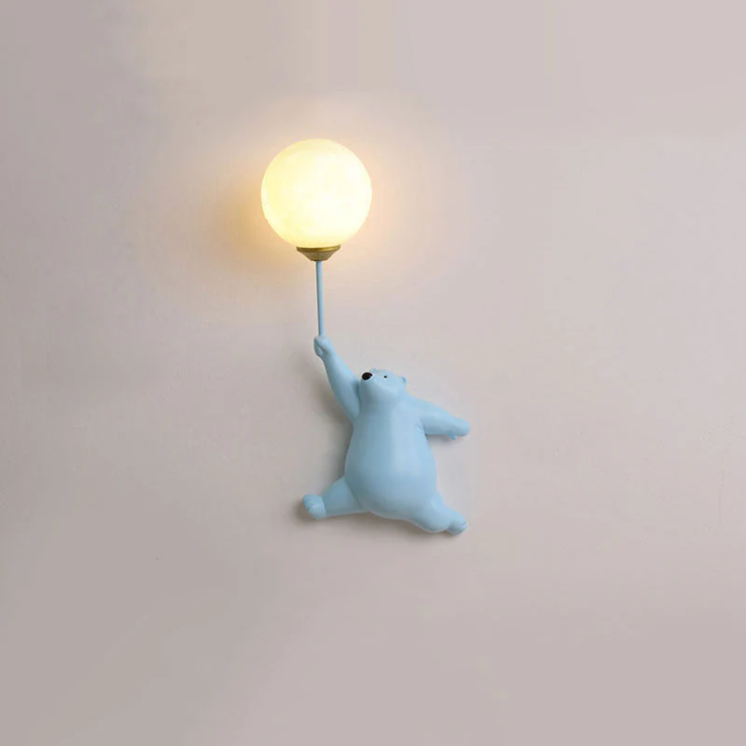 Designer Bear LED Wall Lamp - TeddyGlow | Stornfield
